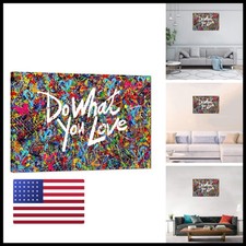 Novatique Banksy Wall Art Street Wall Art Colorful Do What You Love Graffiti picture