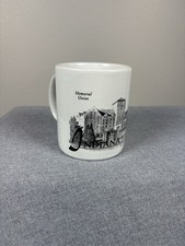 Indiana University Memorial Union Souvenir Coffee Mug Cup White Ceramic picture