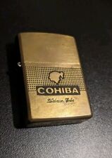 Cohiba All Brass Flat Bottom Zippo Lighter picture