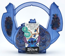 Disney Stitch Bead Case Jewelry Set – Craft Kit – Brand New Kids DIY Accessories picture