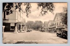 Harwich Center MA-Massachusetts, Main Street, Cape Cod, Vintage Postcard picture