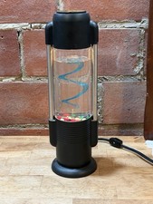 Vintage 1990s Spiral Ball Water Lamp Model KL-108  Multicolor Balls Kenart READ picture