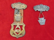 Antique/ Vintage Order of Independent Americans Pin/Ribbon. picture