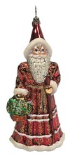 Vintage 2003 Christopher Radko RUBY ROBES SANTA 7.25