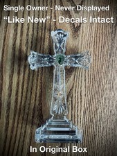 Waterford Crystal 8” Standing Crucifix picture