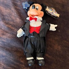 Vintage Mickey Mouse Conductor Doll picture