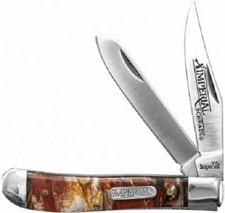 Imperial Schrade Folding Pocket Knife New Medium Trapper IMP15T picture