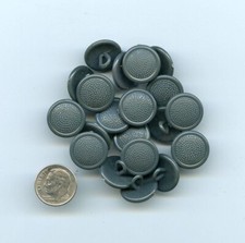 Subdued EAST GERMAN DDR Field Uniform Shoulder Board Buttons  (Lot of 20) picture
