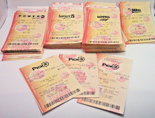 Florida Lottery Tickets Fantasy-Power Bal- Mega -Florida Lotto-Decade Collection picture