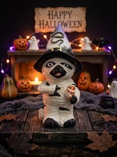 Mummy Halloween Statue Led Lights picture