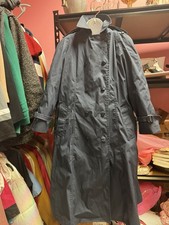 USAF Women’s All Weather Trench Coat 16S DLA Defender Military Removable Liner picture