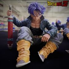 Dragon Ball Z Anime Figure Trunks Action Figure Super Saiyan GK PVC STATUE MODEL picture