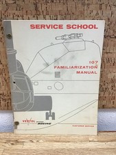 RARE Original 1961 Boeing- Vertol Service School 107 Familiarization Manual ER-3 picture
