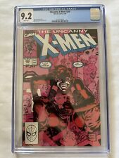 Marvel Comics Uncanny X-Men #260 CGC 9.2 White Pages Jim Lee Cover picture