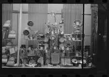 Washington D.C. 1938 Drugstore Window Display Electric Fans Appliances picture