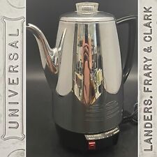 Landers Frary & Clark MCM Universal Coffeematic 4490 Coffee Maker c1960 USA 6cup picture