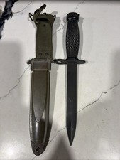 US-M4  Bayonet Knife &  US M8A1 Scabbard Sheath picture