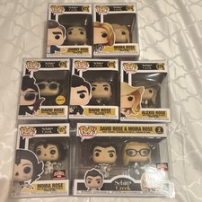 Funko Pop Schitt's Creek 7-Pack Mixed Lot Chase TargetCon Johnny Moira picture