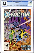 X-Factor 1D CGC 9.8 1986 4775293025 1st app. X-Factor picture