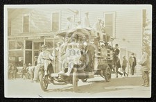 RPPC Dignitaries on Parade Car. Pendleton Round Up, Oregon. C 1910 Umatilla Co picture