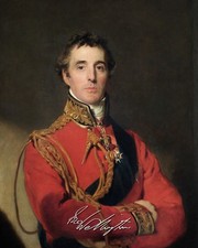 Arthur Wellesley, 1st Duke of Well Printed Signature Reprint Not Hand Signed picture