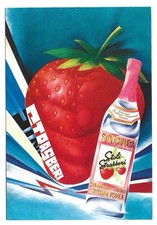 Stolichnaya Strasberi - Russian Strawberry Vodka Advertisement Go Card Postcard picture