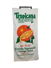 Vintage Tropicana Orange Juice Beach Towel 28