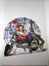 🔥 MARY JANE & BLACK CAT BEYOND #1 PEACH MOMOKO 1:100 VIRGIN VARIANT SPIDER-MAN picture