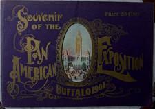 Rare 1901 Pan Am Expo Buffalo Souvenir Book 100+ Views Grandeur Chas J Shults picture