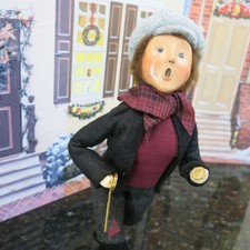 SPECIAL This one is called Byers Choice Days Signed  2001 Caroler $38.00 (Lot4) picture