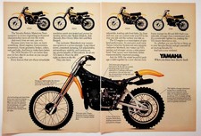 1978 Yamaha YZ Motocross Motorcycle Ad YZ400 YZ250 YZ125 Vintage Original picture