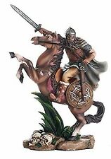 Ebros 10 Inch Tall Norse Nordic Viking Warrior on Horse Figurine Collection picture