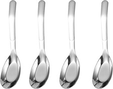 Ouliget Asian Soup Spoons Chinese Soup Spoons Stainless Steel Spoons picture