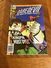Daredevil #170 (Marvel Comics 1981) Frank Miller Newsstand Kingpin picture
