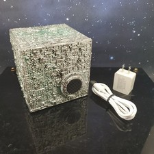 Star Trek Borg Cube Bluetooth Speaker Green Illumination & Borg SFX - Tested  picture