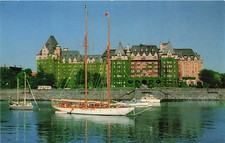 Postcard Canada: CPR Empress Hotel, Victoria, British Columbia picture