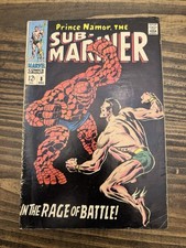 Sub-Mariner #8 (Marvel Comics December 1968) VG+ picture