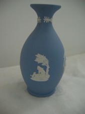 Vintage WEDGWOOD Blue Jasperware 5