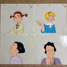 At That Time, My Uncle Ashinaga Cel Painting Set Of 4 Judy Julia And Others picture