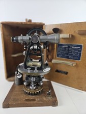 1956 LAFAYETTE No. 10333 Brass Surveyors Transit with Compass and 10