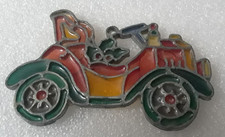 Vintage Stained Glass Sun Catcher Old Car Window / Tree Ornament 4