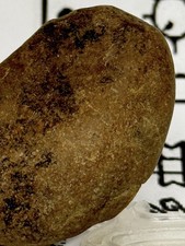 Pre Historic Man Made Authentic Carved Ancient  Stone Effigy/ Figure,  2.3 oz  picture