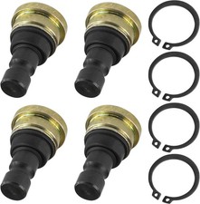 Caltric 4 Front Suspension Lower and Upper Ball Joint Compatible With Polaris picture