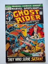 MARVEL SPOTLIGHT #7 3rd Appearance of Ghost Rider 1972 Marvel Comic Book picture