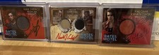 Breygent Bates Motel Season 2 Three Costume Autographed Cards picture