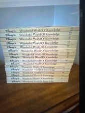 Disney's Wonderful World of Knowledge Encyclopedia Nice Set 1-20, VTG 70s picture