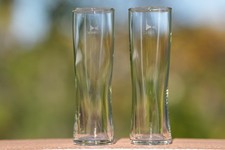 2x Superfest GDR Champagne Glasses 170ml Mitropa Tough German Soviet Glassware picture