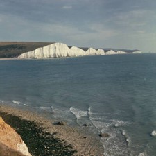 Seven Sisters Cliffs In Sussex 1965 Historic Old Photo picture