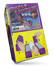Vintage Transformers Borba Edition Sealed Sticker Box - 100 Packs picture