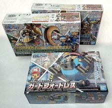 Bandai One Piece Chopper Robo Super 2&3, 4&5 & Guard Fortress Model Kits. MIB picture